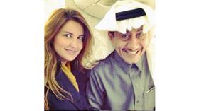 صورة - شذى حسون تعبر عن حبها لناصر القصبي بـ «سيلفي»