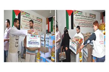جمعية الفلاح الخيرية تنفذ حملة الوفاء الكويتية للشعب الفلسطيني