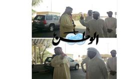 وزير المالية أنس الصالح في زيارة مفاجئة لجمارك منفذ «النويصيب»