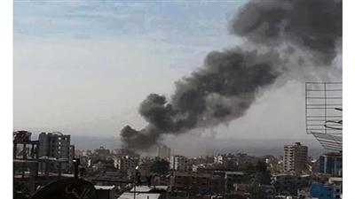 انفجارات ضخمة في معامل دفاع الجيش السوري قرب السفيرة بريف حلب