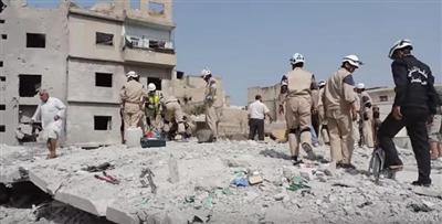 بالفيديو.. سوريا: مقتل 31  شخصًا بتحطم طائرة مقاتلة حكومية في أريحا