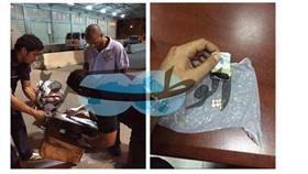 «جمارك النويصيب» تحبط محاولة تهريب قطعة حشيش وحبوب مخدرة