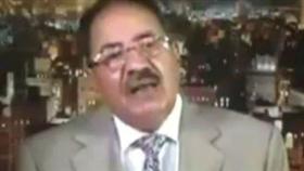 فيديو - أحد اتباع «المخلوع» يستنجد بالسعودية عبر قناة تابعة لـ «حزب الله»