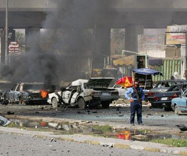 22 قتيلاً و45 جريحاً في تفجيرين شمال وشرقي بعقوبة في العراق