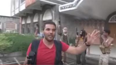 بالفيديو.. المشاهد الأولى للمقاومة اليمنية من داخل قصر المخلوع صالح بمدينة تعز