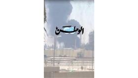 تسريب نفطي أحرق مصفاة الشعيبة
