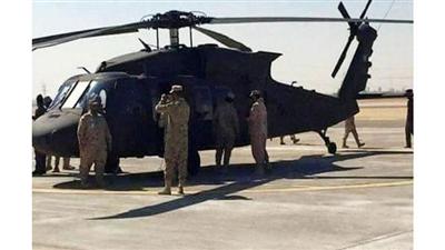 سيلفي الأباتشي  بمطار صافر يثير فزع ميليشيا صالح والحوثي