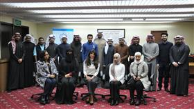 رئيس وأعضاء الرابطة مع المكرمين ورئيسة جمعية المهندسين المدنيين الأمركية