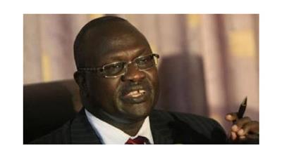 رياك مشار زعيم المتمردين ونائب الرئيس السابق في جنوب السودان