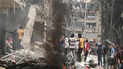 سوريا.. 50 قتيلاً خلال 24 ساعة جراء تصعيد القصف على حلب