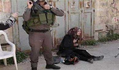 جنود الاحتلال الاسرائيلي تنهي حياة  فلسطينية حاولت طعن احدهم