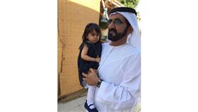 فيديو - محمد بن راشد يزور الطفلة «مهرة» الشحي في منزلها