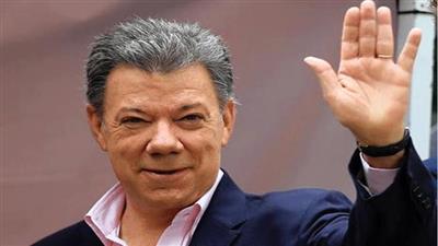 الرئيس الكولومبي خوان مانويل سانتوس