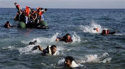 غرق مركب في البحر المتوسط يودي بحياة 8 وفقدان آخرين