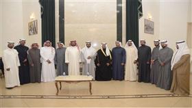 الشيخ مشعل مالك محمد الصباح يستضيف القيادات النقابية وجمعيات النفع العام