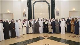 الشيخ مشعل مالك محمد الصباح يستضيف القيادات النقابية وجمعيات النفع العام