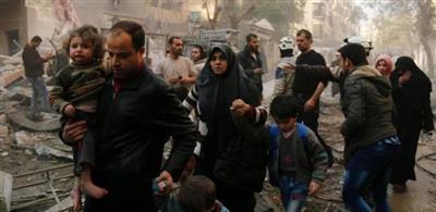 سوريا.. التحضيرات متواصلة لنقل المدنيين من حلب تنفيذا لاتفاق الإجلاء