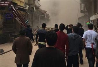 حاكم إسطنبول: لا قتلى أو جرحى في انهيار مبنيين بالمدينة