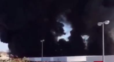 حريق كبير في جامعة «الشارقة»