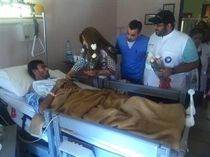 الهلال الأحمر يقدم مساعدات لمرضى سوريين في لبنان