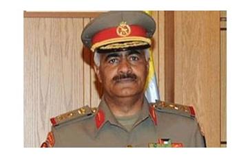 رئيس الأركان العامة للجيش الفريق الركن محمد خالد الخضر