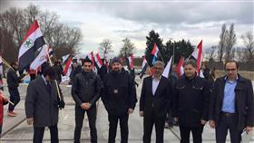 بالصور - حركة النضال العربي لتحرير الأحواز نظمت مظاهرة في هولندا نصرة للأسرى الأحوازيين