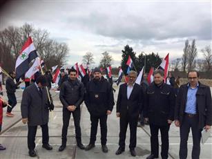 بالصور - حركة النضال العربي لتحرير الأحواز نظمت مظاهرة في هولندا نصرة للأسرى الأحوازيين