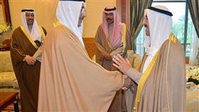 صاحب السمو أمير البلاد يستقبل المهندس أحمد خالد الجسار لأداء اليمين الدستورية