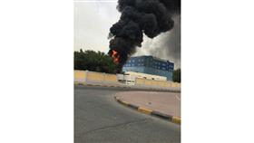 بالفيديو والصور - حريق في محول كهرباء رئيسي بـ«حولي»