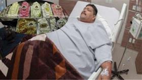 بالصور.. وفاة بدين تناول 60 جالوناً من الآيس كريم