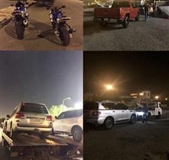 «الداخلية»: حجز 60 مركبة بسبب الاستهتار والرعونة في الدائري الثاني
