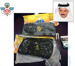 «جمارك النويصيب» تحبط محاولة تهريب 2 كيلو حشيش
