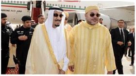 ملك المغرب محمد السادس ونظيره السعودي الملك سلمان بن عبدالعزيز