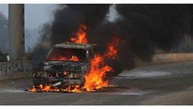 مصر: وفاة 9 أشخاص وإصابة 2 في حريق سيارة