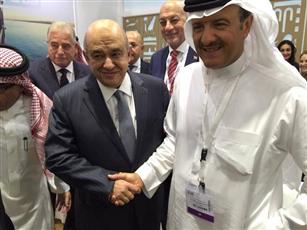 الأمير سلطان بن سلمان يزور الجناح المصري بمعرض سوق السفر الدولي بدبي