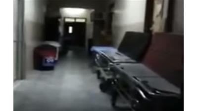 بالفيديو - ما حقيقة الشبح الذي ظهر في مستشفى؟