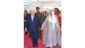 مباحثات ثنائية رسمية ترأسها سمو الأمير والرئيس العراقي