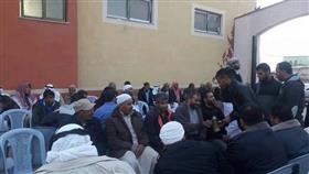 فلسطين.. وقفة تضامنية لـ«قبيلة السواركة» تضامنا مع أبناء سيناء