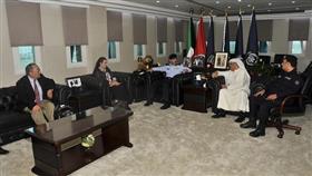 «الإطفاء» يبحث مع خبراء الوكالة الدولية للطاقة الذرية التعاون المشترك