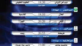 أبرز المباريات العالمية ليوم الثلاثاء 12 فبراير 2019 أبرز المباريات العالمية ليوم الثلاثاء 12 فبراير 2019