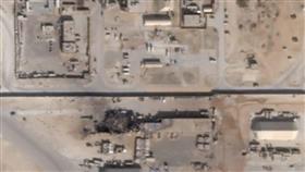 صور فضائية توضح آثار الضربة الإيرانية على قاعدة «عين الأسد»