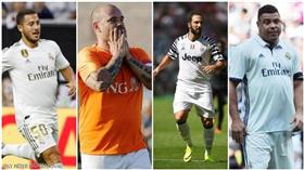 السمنة أصابت نجوم الكرة مثل رونالدو وهيغواين وشنايدر وهازارد