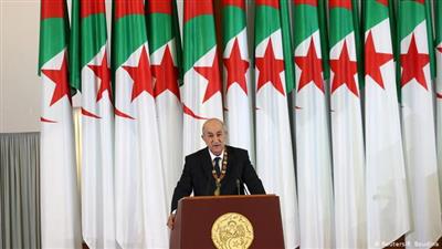 الرئيس الجزائري عبد المجيد تبون