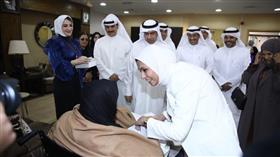 البغلي شاركت نزلاء دور الرعاية فرحتهم بالعيد: سنة حميدة