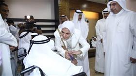 البغلي شاركت نزلاء دور الرعاية فرحتهم بالعيد: سنة حميدة