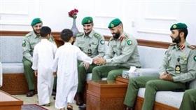 وفد من الحرس الوطني يزور دار رعاية المسنين ودار الحضانة العائلية