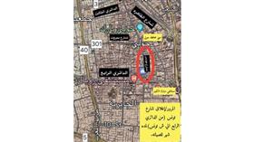 المرور: إغلاق شارع تونس بإتجاه واحد فقط من الدائري الرابع إلى تقاطع شارع بيروت
