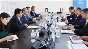 وزير الخارجية يلتقي وزير التنمية الاقتصادية الهنغاري