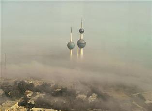 تحذير جوي بانخفاض الرؤية الأفقية بسبب الضباب