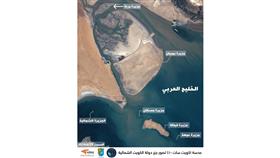 «كويت سات -1» يلتقط صورة حديثة لجزر الكويت الشمالية